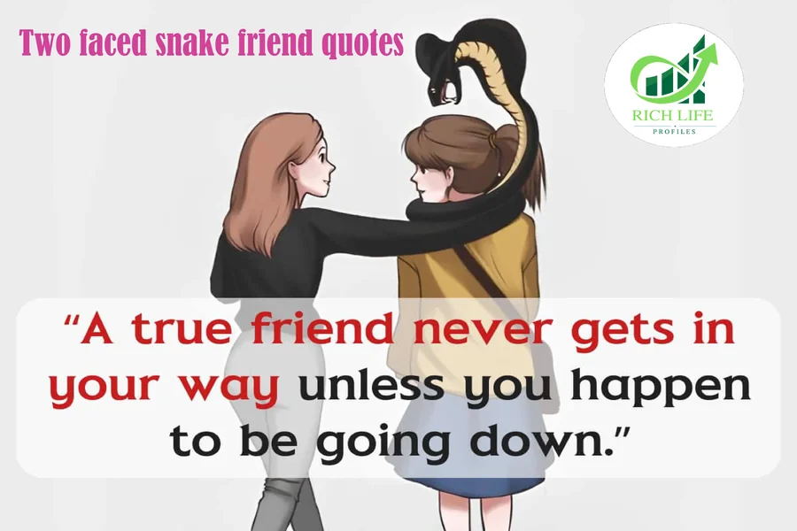 two faced snake friend